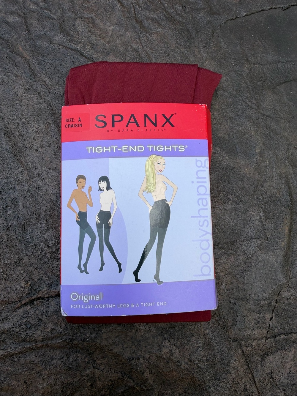 Spanx Craisin Original Bodyshaping Tight-End Tights Size A 95-125lbs, 4’10”-5’5”